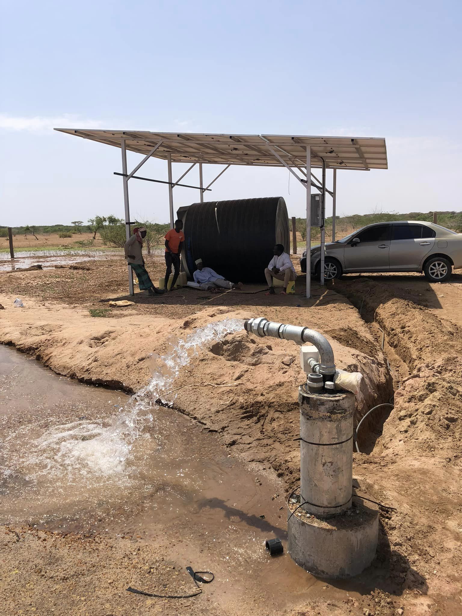 Solar pumping